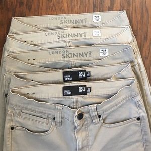 Five Khaki Jeans 29 x 32 Bundle